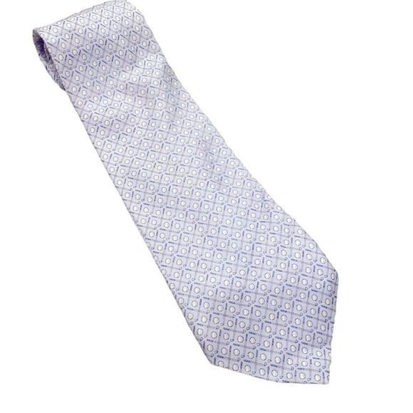 Vineyard Vines Mens‎ 100% Silk Tie Golf Clubs Novelty Print - Picture 3 of 7